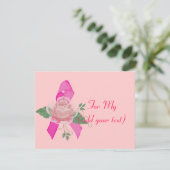 Ondersteuning voor borstkanker kaart (Staand voorkant)