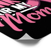 Ondersteuning voor borstkanker poster (Hoek)