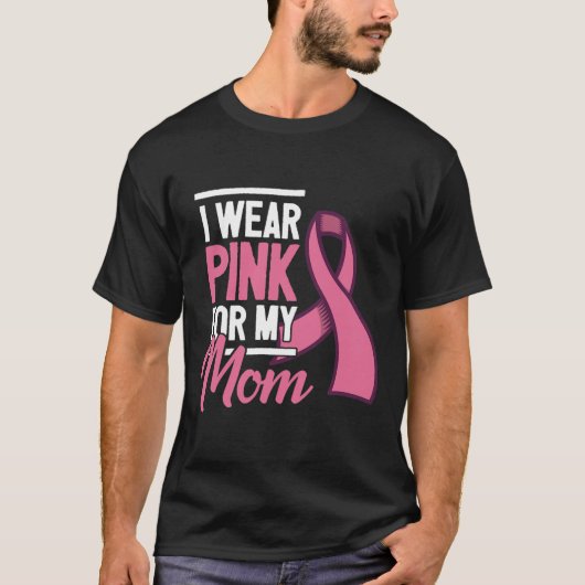 Ondersteuning voor borstkanker t-shirt (Voorkant)