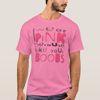 Ondersteuning voor borstkanker t-shirt