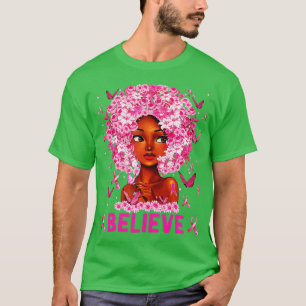 Ondersteuning voor borstkanker Warrior Awareness G T-shirt
