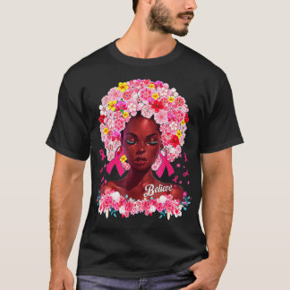 Ondersteuning voor borstkanker Warrior Awareness G T-shirt