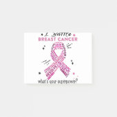 Ondersteuning voor borstkankercadeautjes post-it® notes (Voorkant)