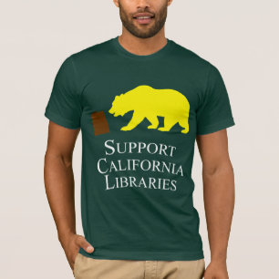 Ondersteuning voor California Libraries T-Shirt