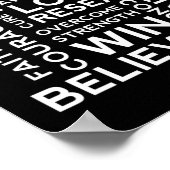 Ondersteuning voor Cancer Awareness Walk Poster (Hoek)