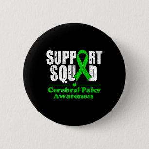 Ondersteuning voor Cerebral Palsy Cp Awareness Mon Ronde Button 5,7 Cm