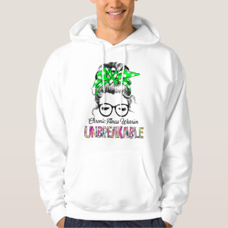 Ondersteuning voor chronische ziekte Awareness Rib Hoodie