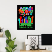 Ondersteuning voor Community Colleges Access Educa Poster (Thuiskantoor)
