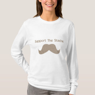Ondersteuning voor de Stache T-shirt