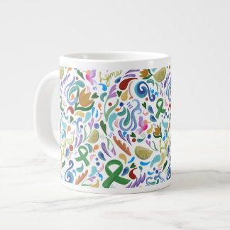 Ondersteuning voor de ziekte van Lyme, groen lintj Grote Koffiekop