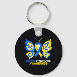 Ondersteuning voor downsyndroombewustmaking Butter Sleutelhanger