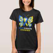 Ondersteuning voor downsyndroombewustmaking Butter T-shirt (Voorkant)