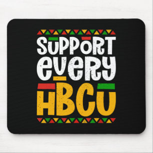 Ondersteuning voor elke HBCU Historische Black Col Muismat