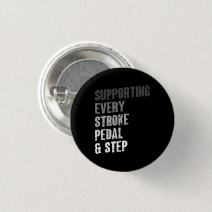 Ondersteuning voor elke slag pedaal & stap - Multi Ronde Button 3,2 Cm