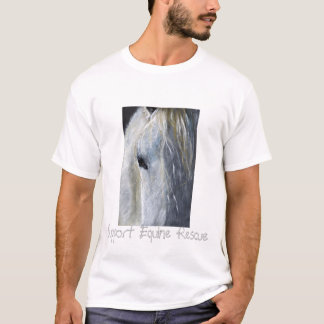 Ondersteuning voor Equine Rescue Grunge-dames T T-shirt