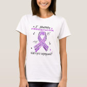 Ondersteuning voor Fibromyalgia Warrior Gifts T-shirt (Voorkant)