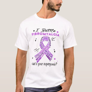 Ondersteuning voor Fibromyalgia Warrior Gifts T-shirt