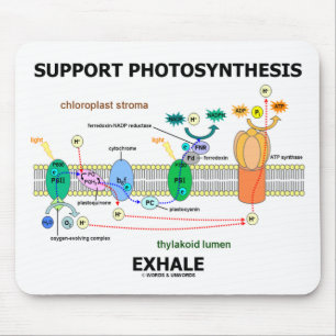 Ondersteuning voor fotosynthese Exhale (Environmen Muismat