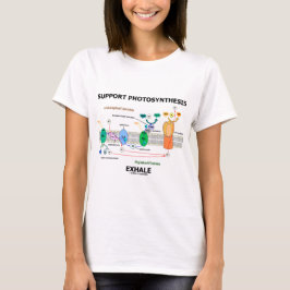 Ondersteuning voor fotosynthese Exhale (Environmen T-shirt