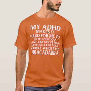 Ondersteuning voor Funding ADHD Awareness Support T-shirt