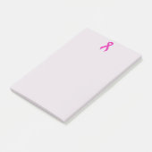 Ondersteuning voor hot-roze lint post-it® notes (Schuin)