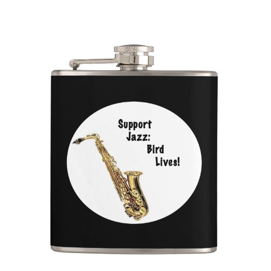 Ondersteuning voor Jazz Heupfles (Voorkant)