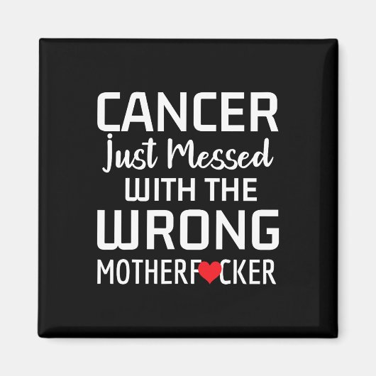 Ondersteuning voor kankerbewustwording Get Well Ca Magneet (Voorkant)