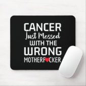 Ondersteuning voor kankerbewustwording Get Well Ca Muismat (Met muis)