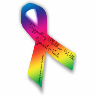 Ondersteuning voor kinderen met speciale behoeften staand fotobeeldje