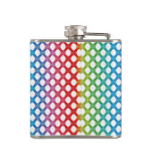 Ondersteuning voor LGBT Gay Lesbian Pride Rainbow  Heupfles (Achterkant)