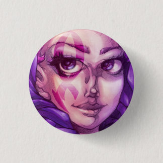 Ondersteuning voor lint Warrior Pin Ronde Button 3,2 Cm