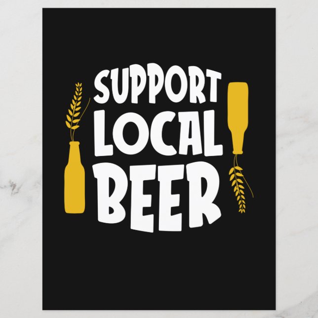 Ondersteuning voor lokale bier (Voorkant)