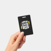 Ondersteuning voor lokale bier badge (Handheld)