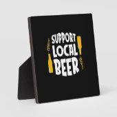 Ondersteuning voor lokale bier fotoplaat (Voorkant)