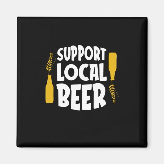Ondersteuning voor lokale bier magneet (Voorkant)