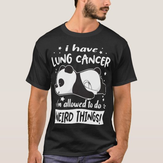 Ondersteuning voor Lung Cancer Awareness Giften T-shirt (Voorkant)