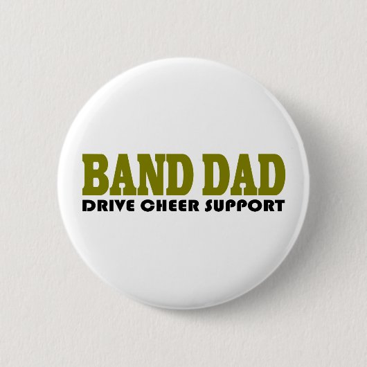 Ondersteuning voor Marching Band Pap Ronde Button 5,7 Cm (Voorkant)