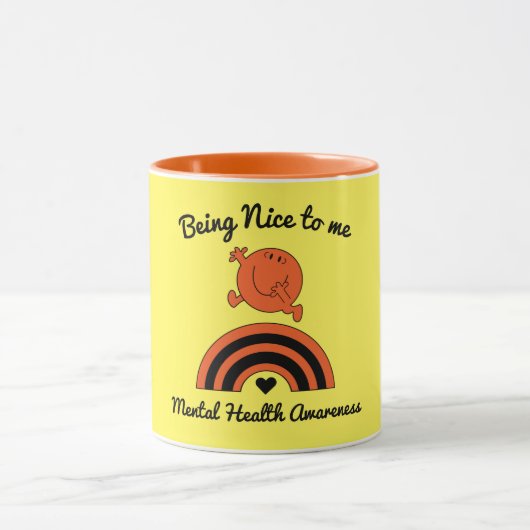 Ondersteuning voor mentale gezondheidsvoorlichting mok (Midden)