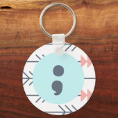 ondersteuning voor mentale gezondheidszorg-toetsen sleutelhanger (Voorkant)