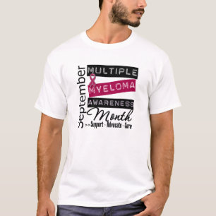 Ondersteuning voor Multiple Myeloma Awareness Mont T-shirt