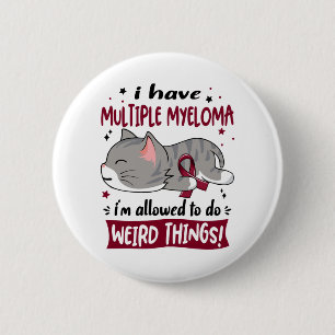 Ondersteuning voor Multiple Myeloma Awareness Ribb Ronde Button 5,7 Cm