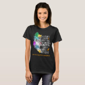 Ondersteuning voor Multiple Sclerose Awareness Rib T-shirt (Voorkant volledig)