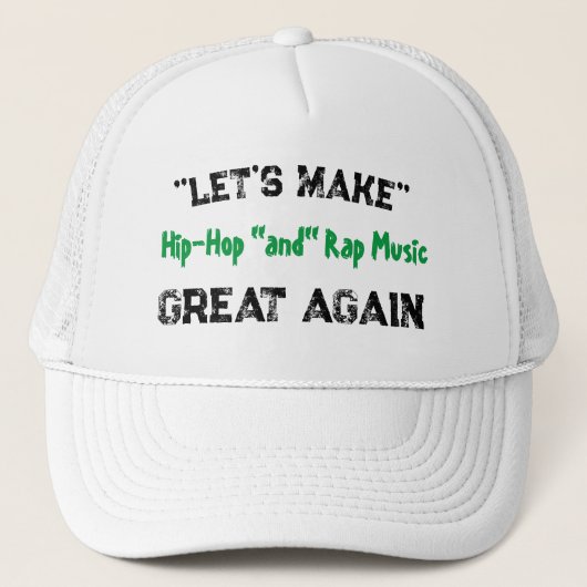 Ondersteuning voor muziek- en kunstprogramma's voo trucker pet (Voorkant)