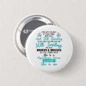 Ondersteuning voor Myasthenia Gravis Warrior Gifts Ronde Button 5,7 Cm (Voorkant /achterkant)