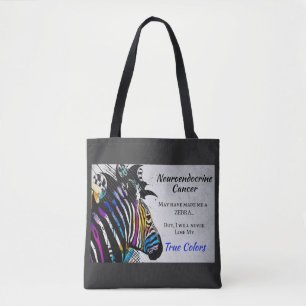 Ondersteuning voor neuroendocriene kanker tote bag