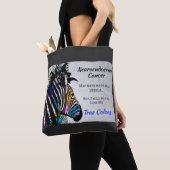 Ondersteuning voor neuroendocriene kanker tote bag (Dichtbij)