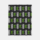 Ondersteuning voor nierziekte Nierfunctiestoornis Fleece Deken (Voorkant)