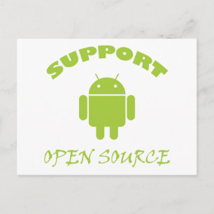 Ondersteuning voor Open Source Robot Briefkaart