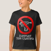 Ondersteuning voor Pistool Control Anti Piercing P T-shirt (Voorkant)
