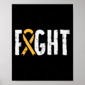 Ondersteuning voor Ribbon Awareness Support Wa teg Poster (Voorkant)